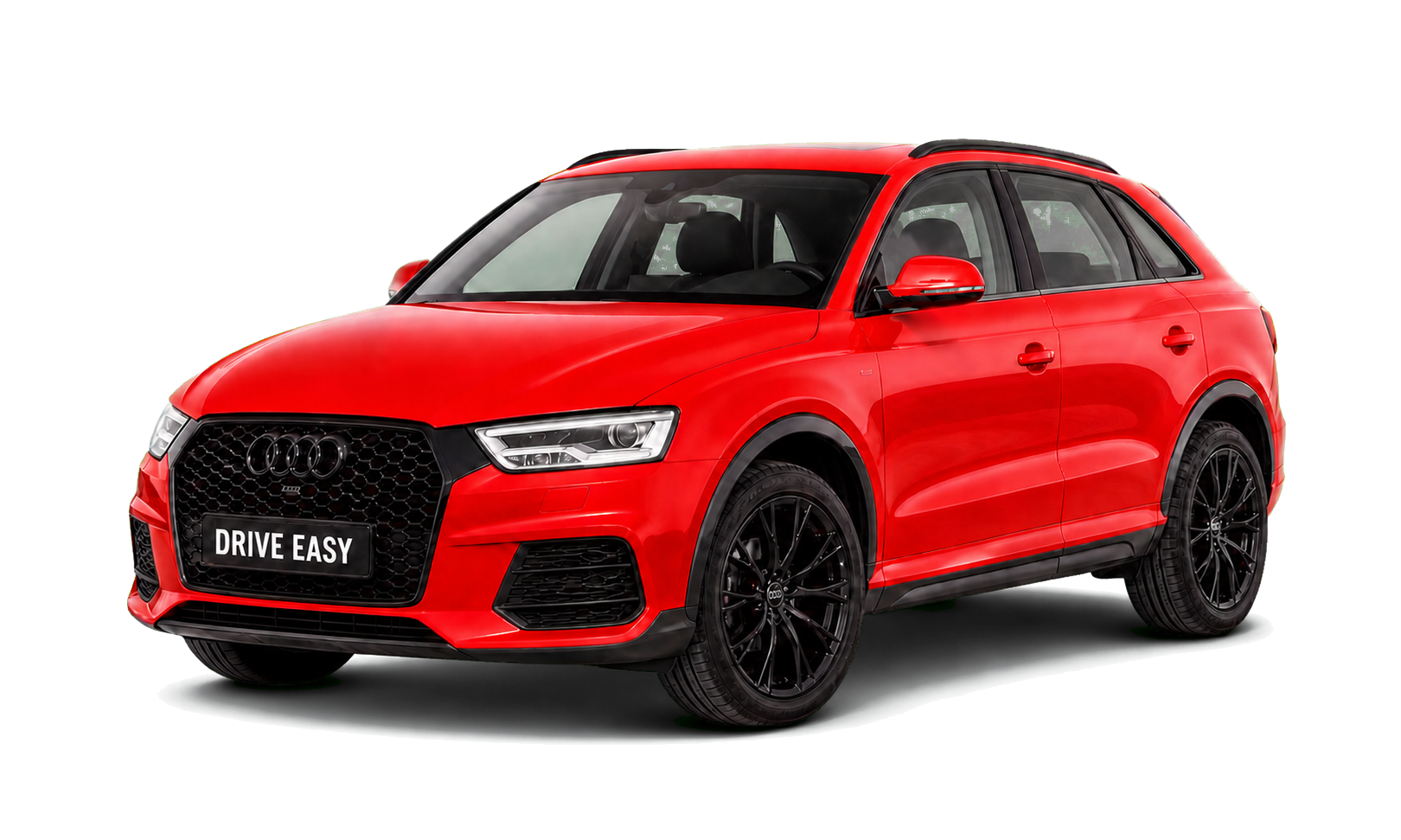AUDI Q3 Big Grill (red) available to rent from Drive Easy Car Rental